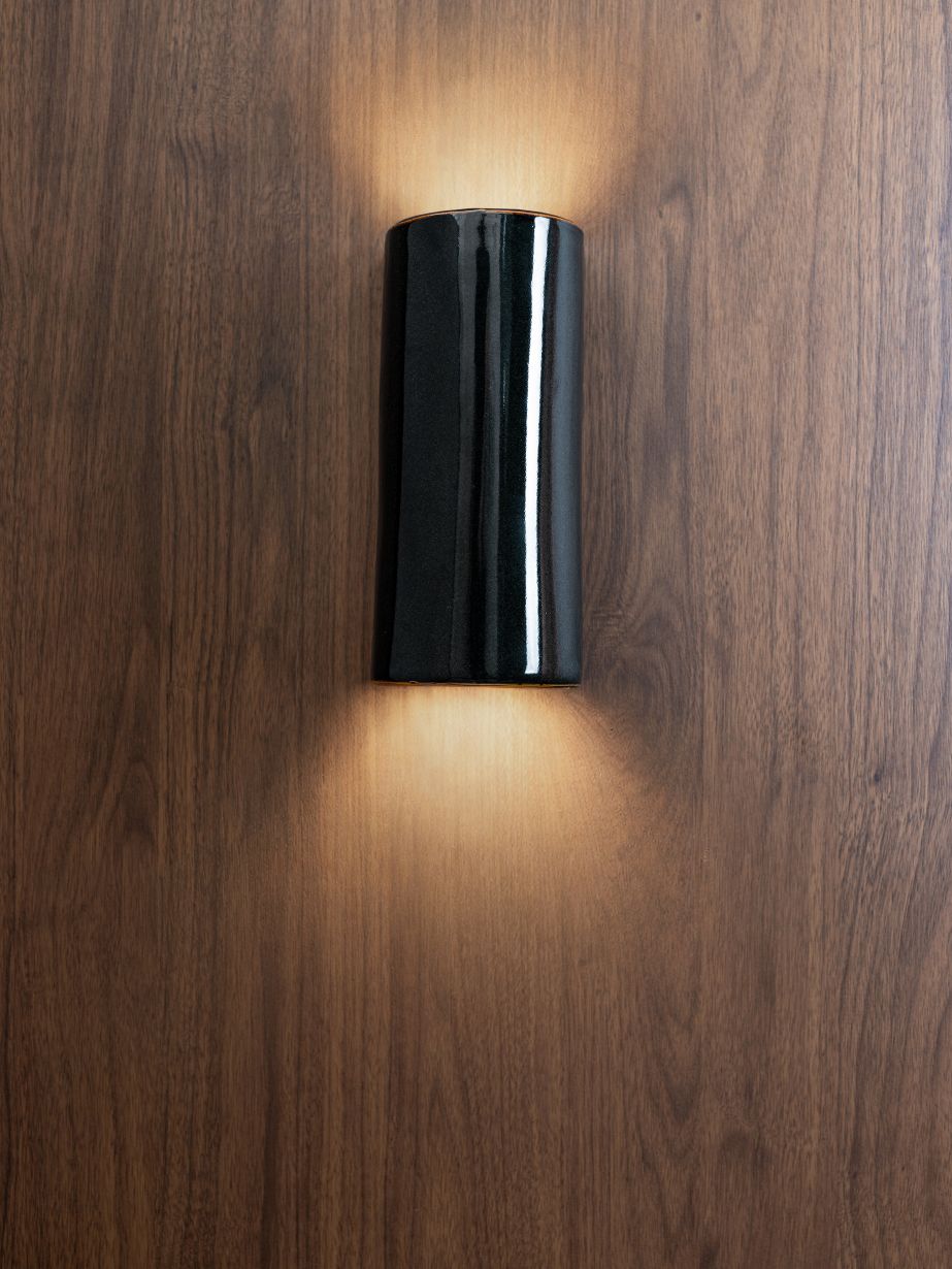 Burnt Toast | Dawn Tall | Ceramic Wall Light