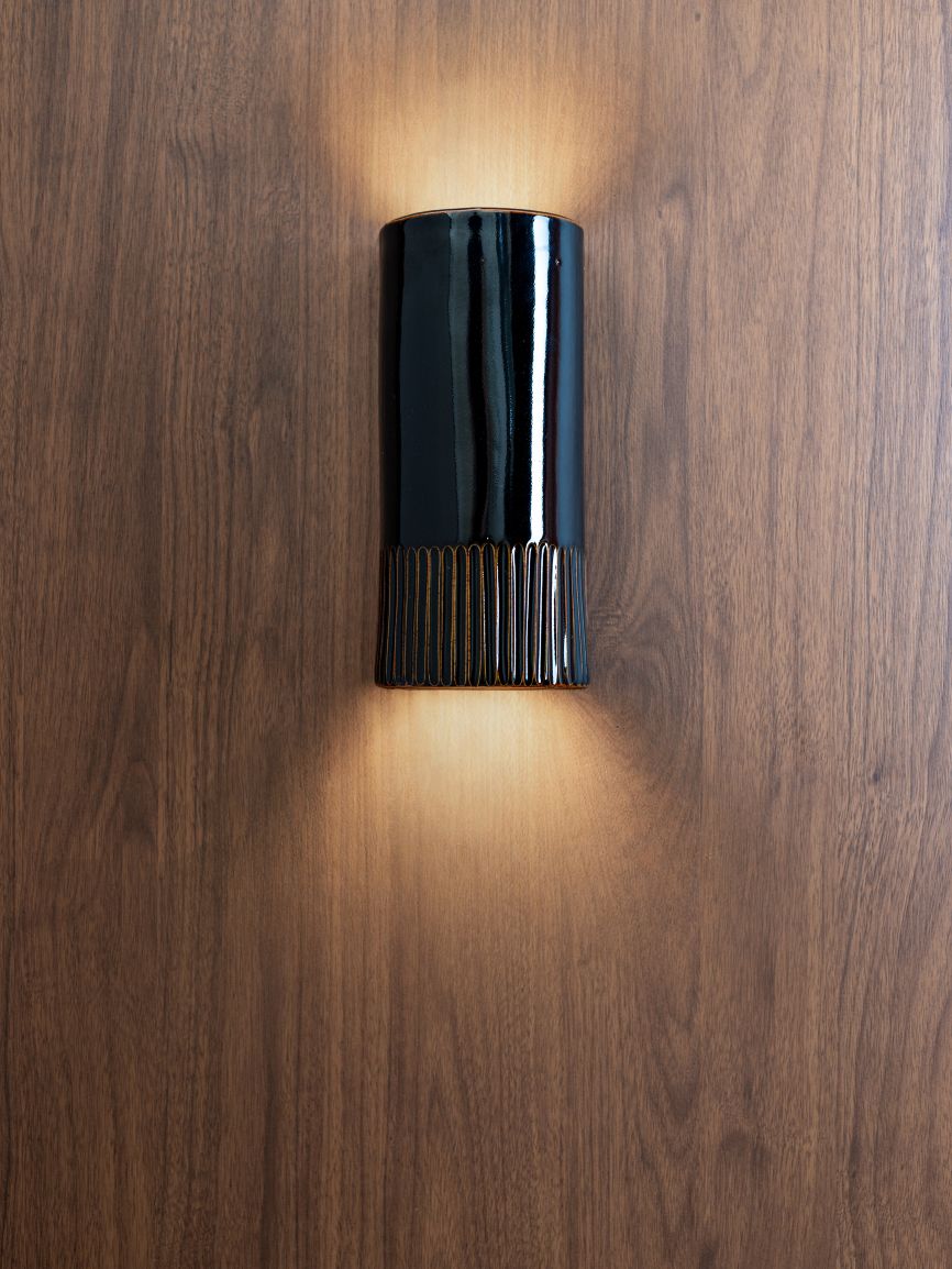 Burnt Toast | Day Tall | Ceramic Wall Light