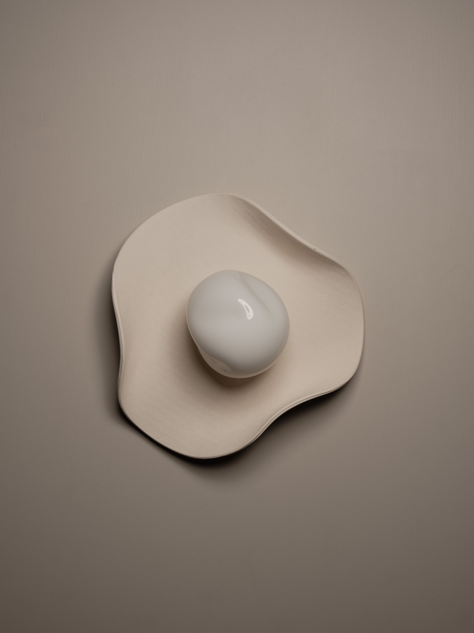 Puddle Stone | Glass & Ceramic Wall Light