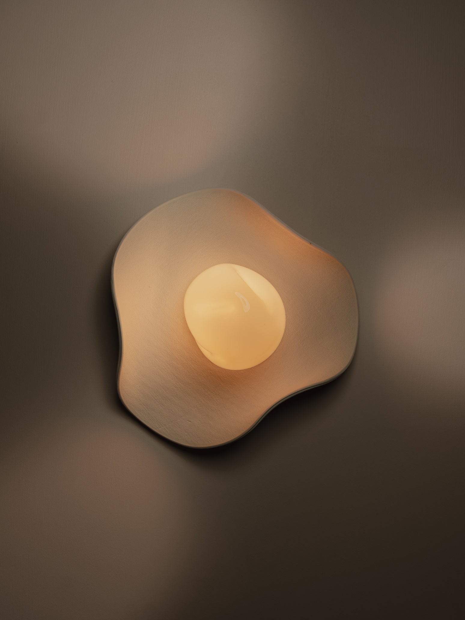 Puddle Stone | Glass & Ceramic Wall Light