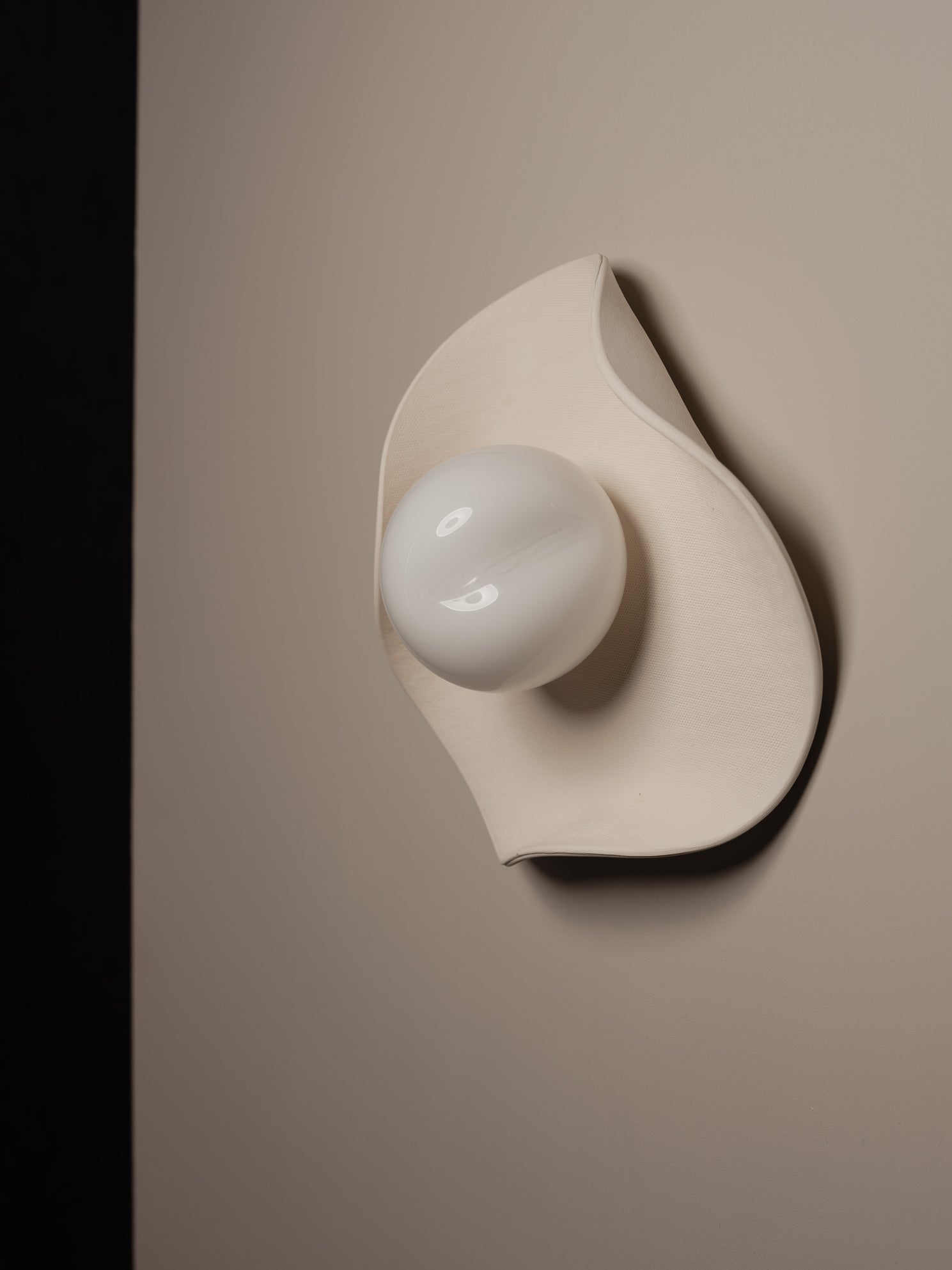 Puddle Stone | Glass & Ceramic Wall Light