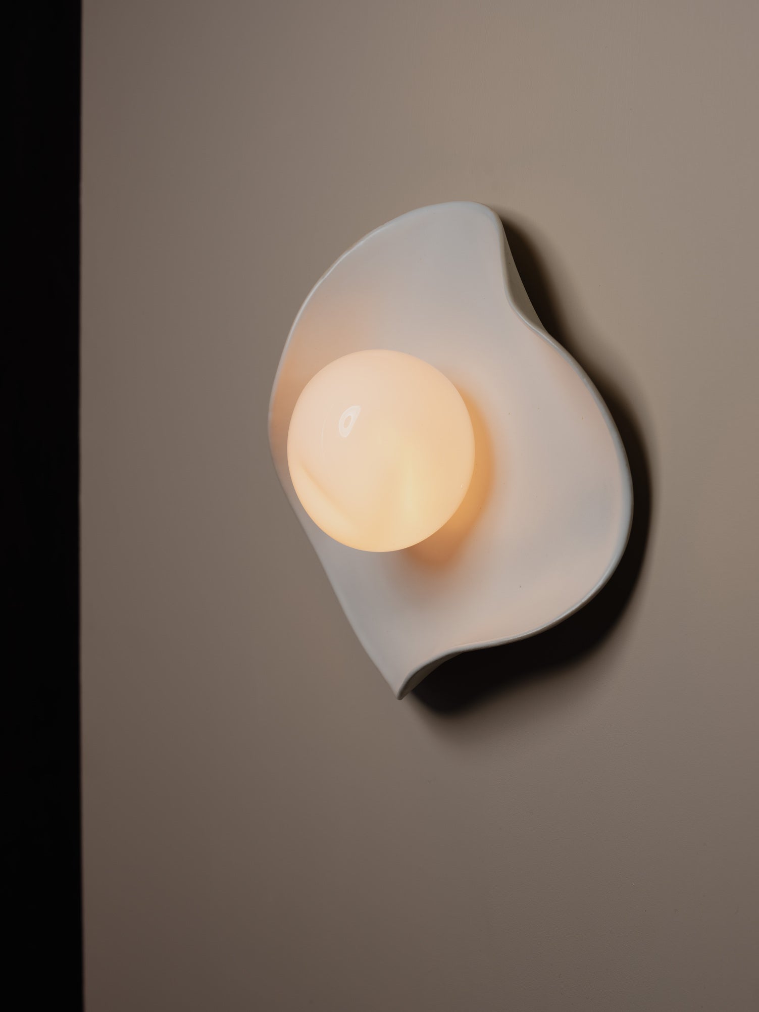 Puddle | Glass & Ceramic Wall Light