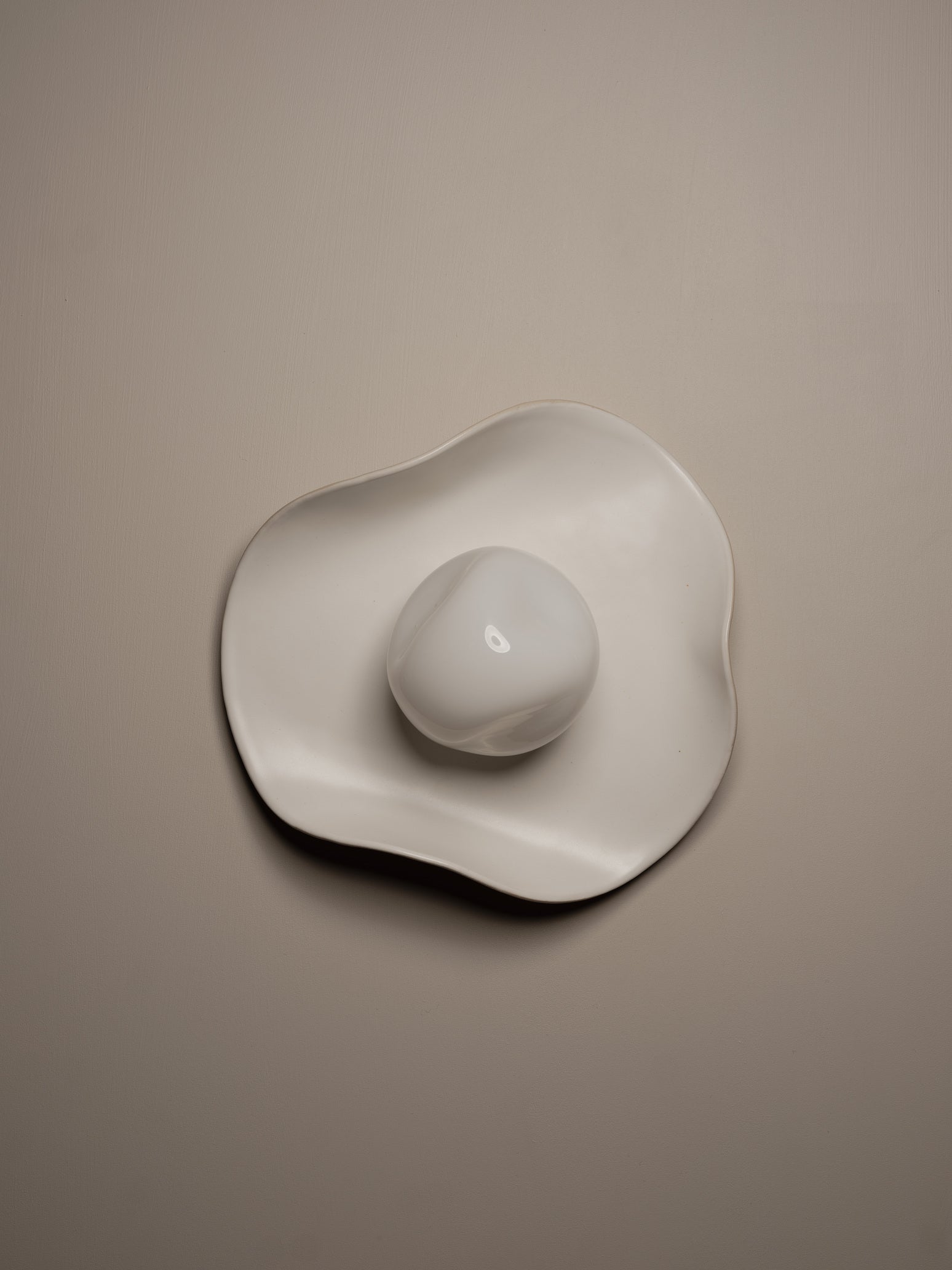 Puddle | Glass & Ceramic Wall Light