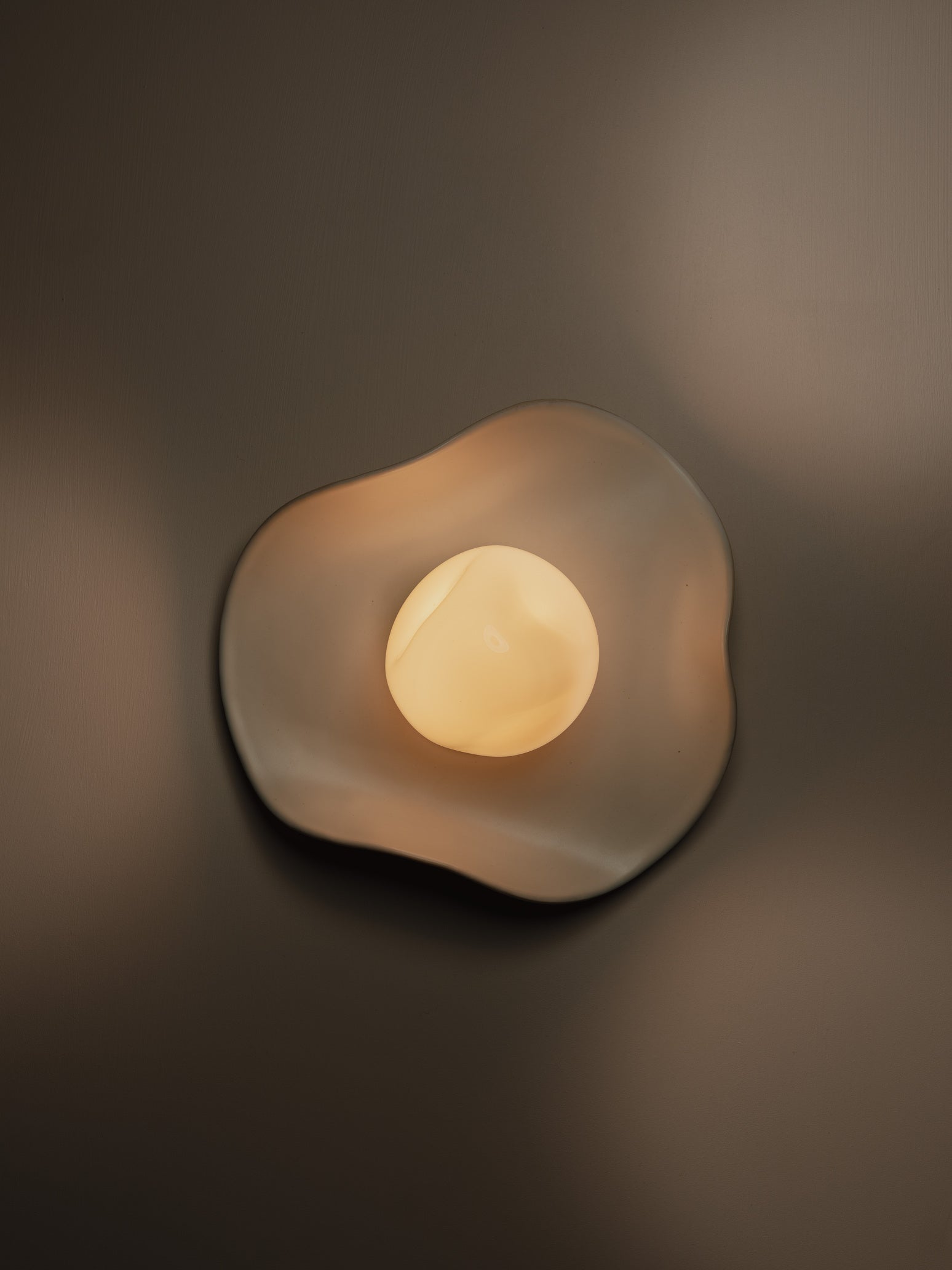 Puddle | Glass & Ceramic Wall Light