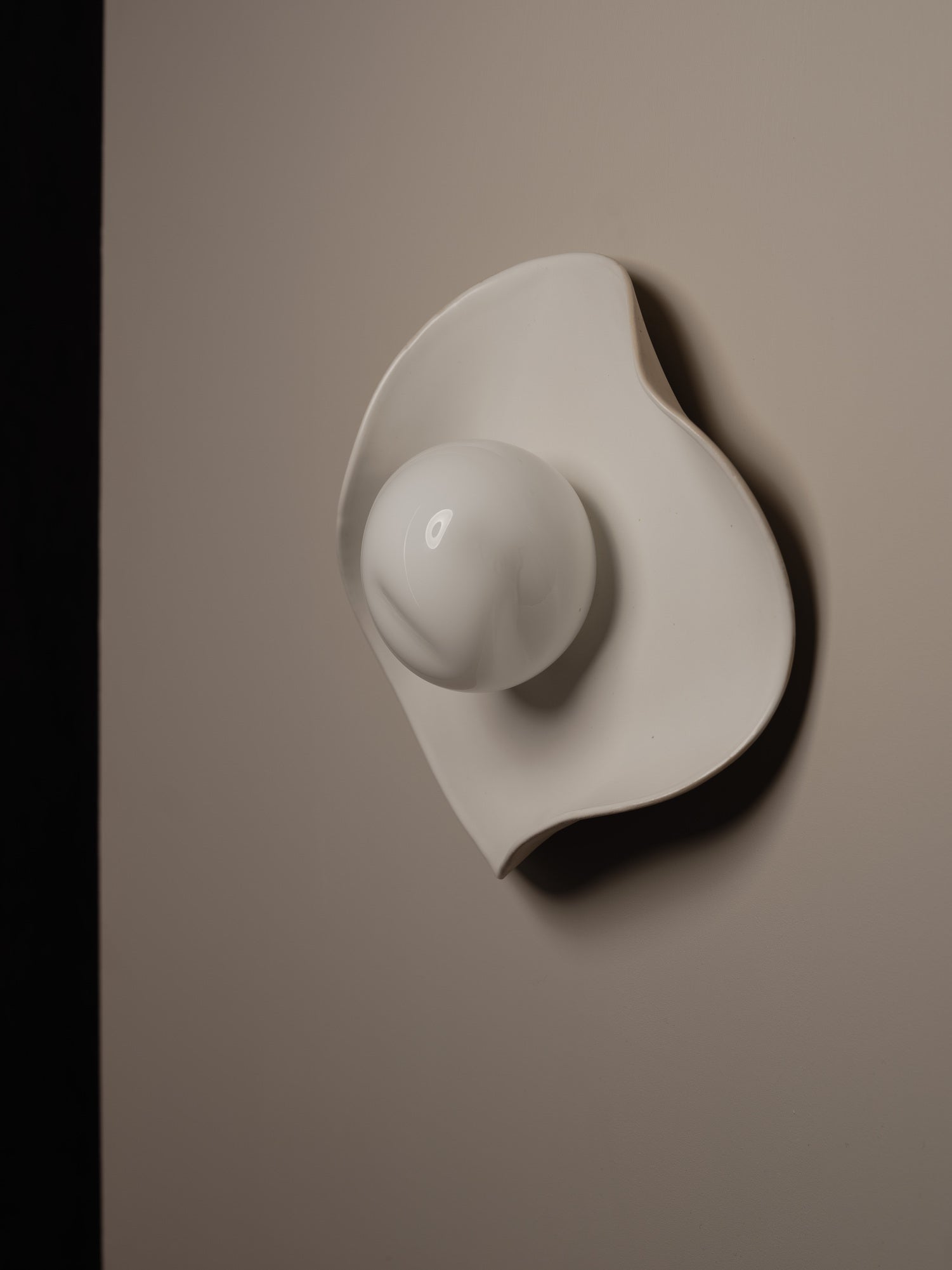Puddle | Glass & Ceramic Wall Light