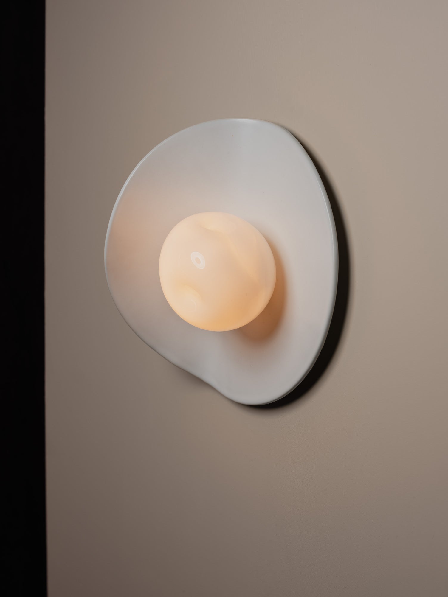 Pond | Glass & Ceramic Wall Light
