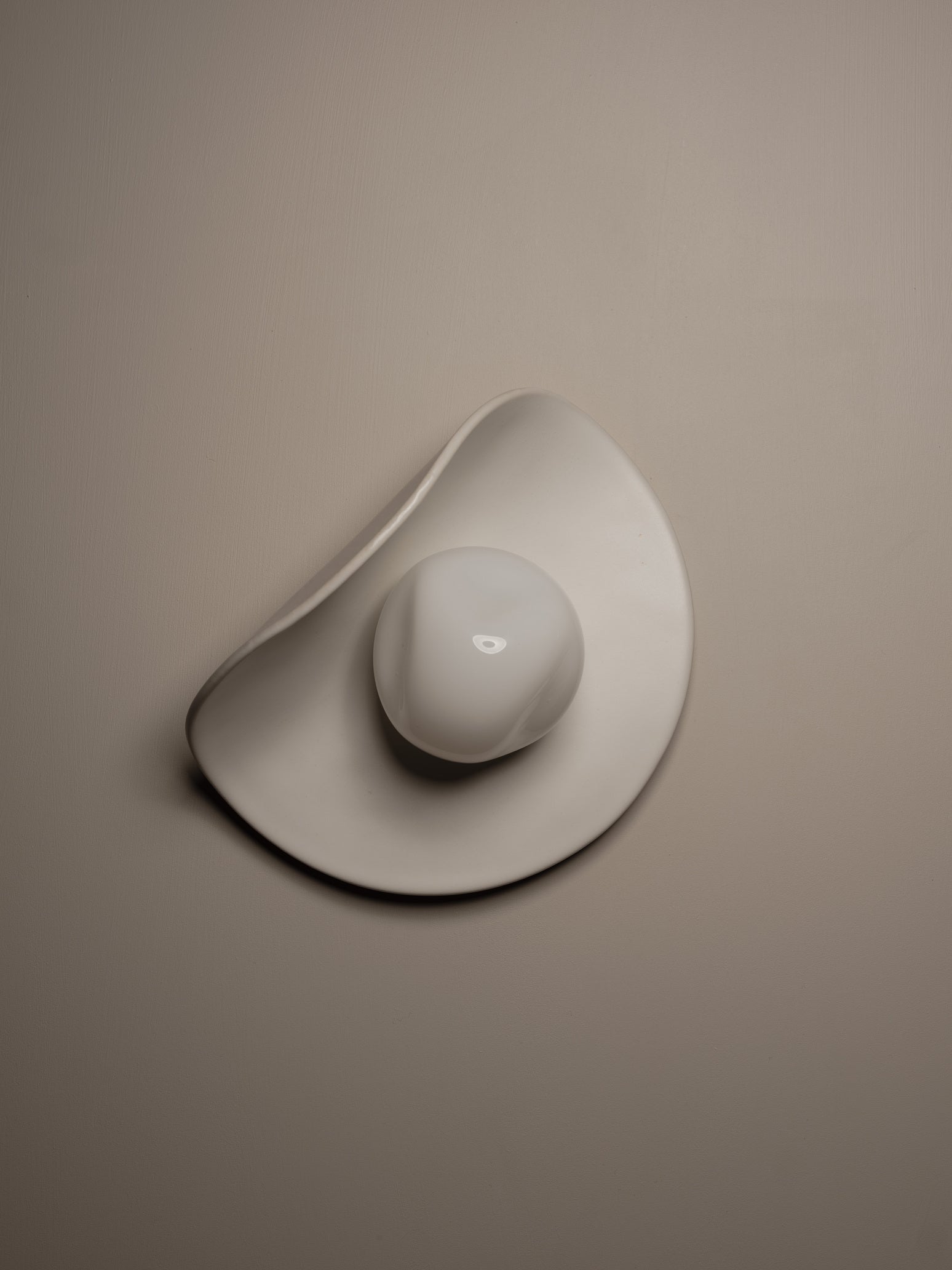 Pond | Glass & Ceramic Wall Light