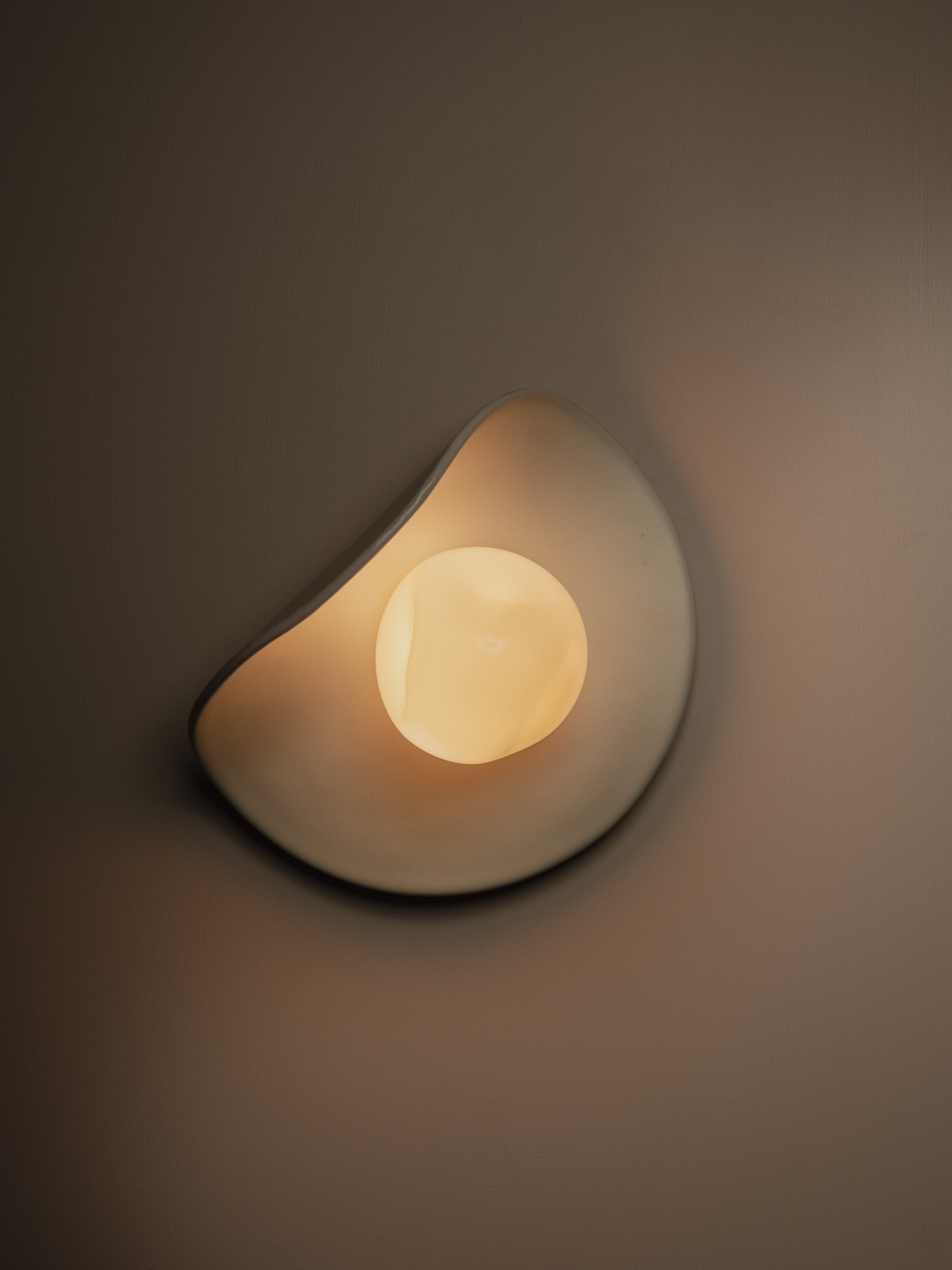 Pond | Glass & Ceramic Wall Light