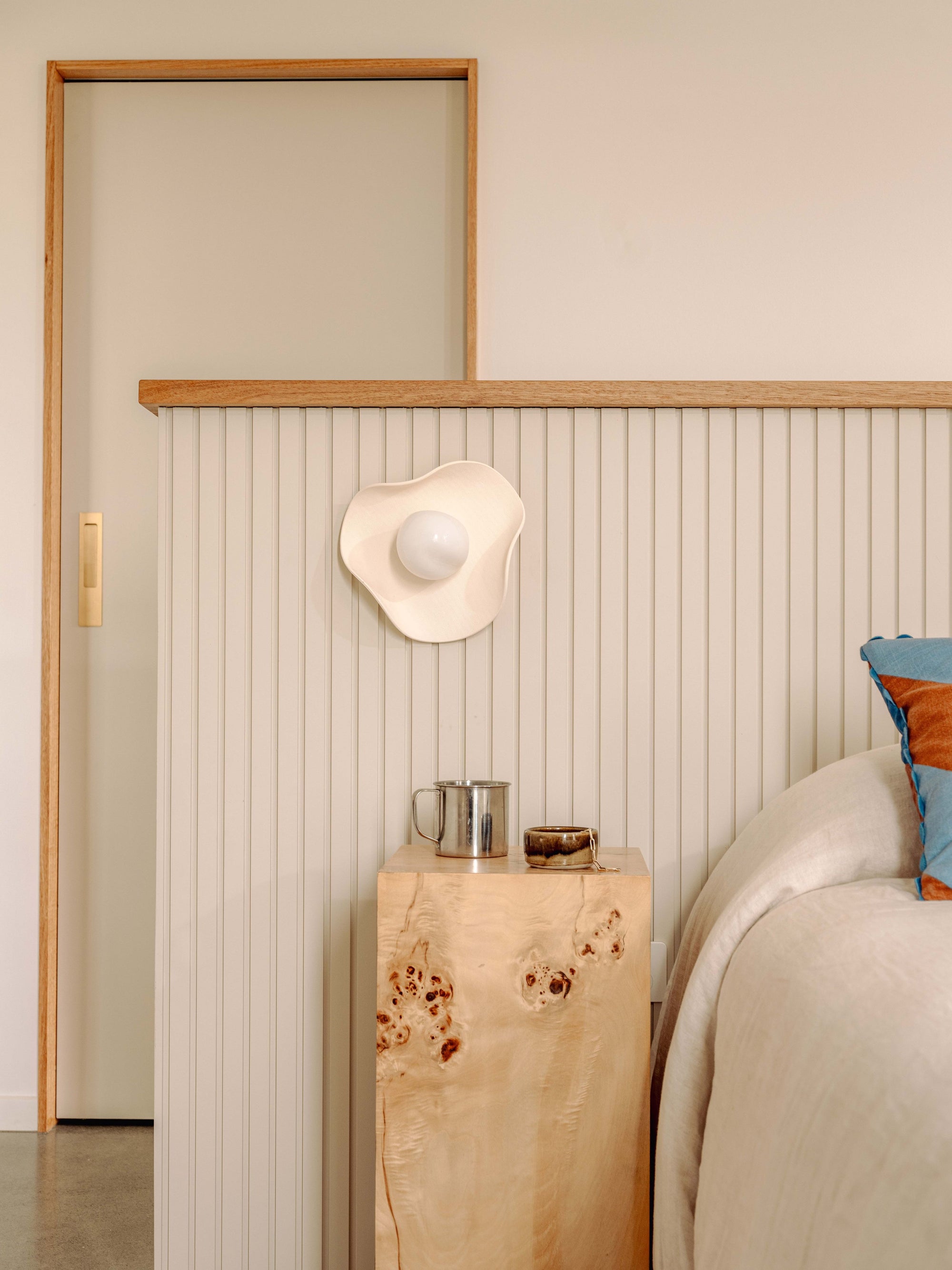 Puddle Stone | Glass & Ceramic Wall Light