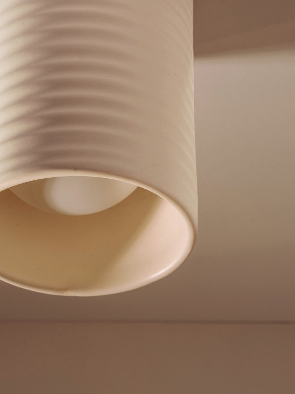 Wobbly Dawn Surface Mount | Ceramic Ceiling Light