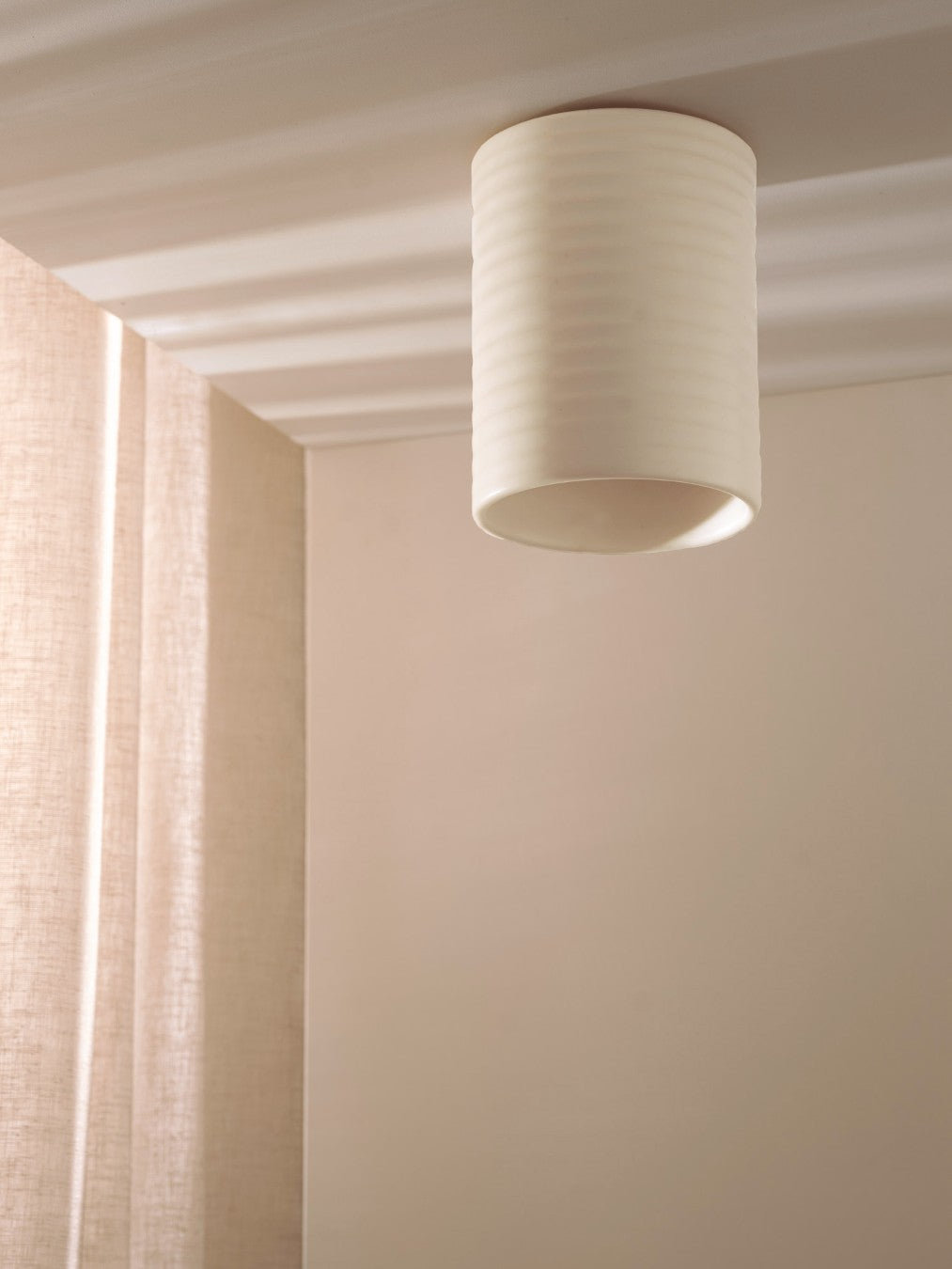 Wobbly Dawn Surface Mount | Ceramic Ceiling Light