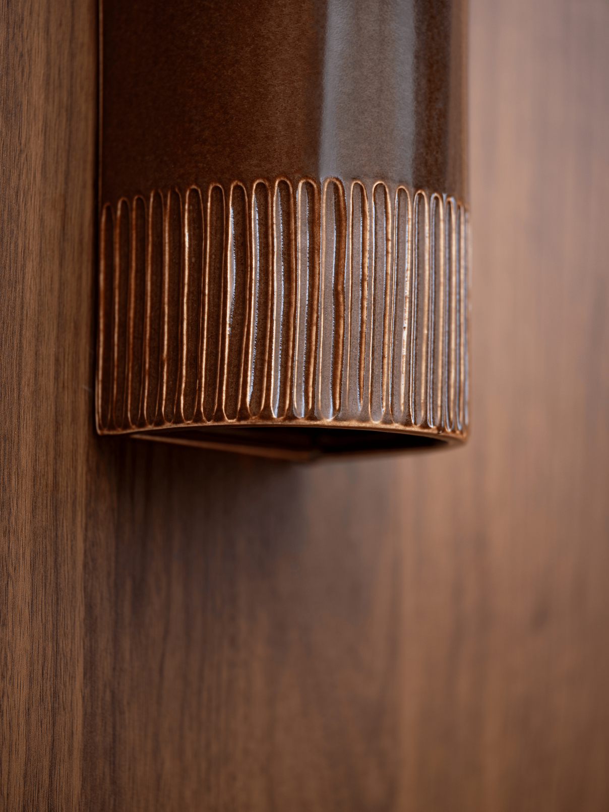 Choccy Milk | Day Tall | Ceramic Wall Light