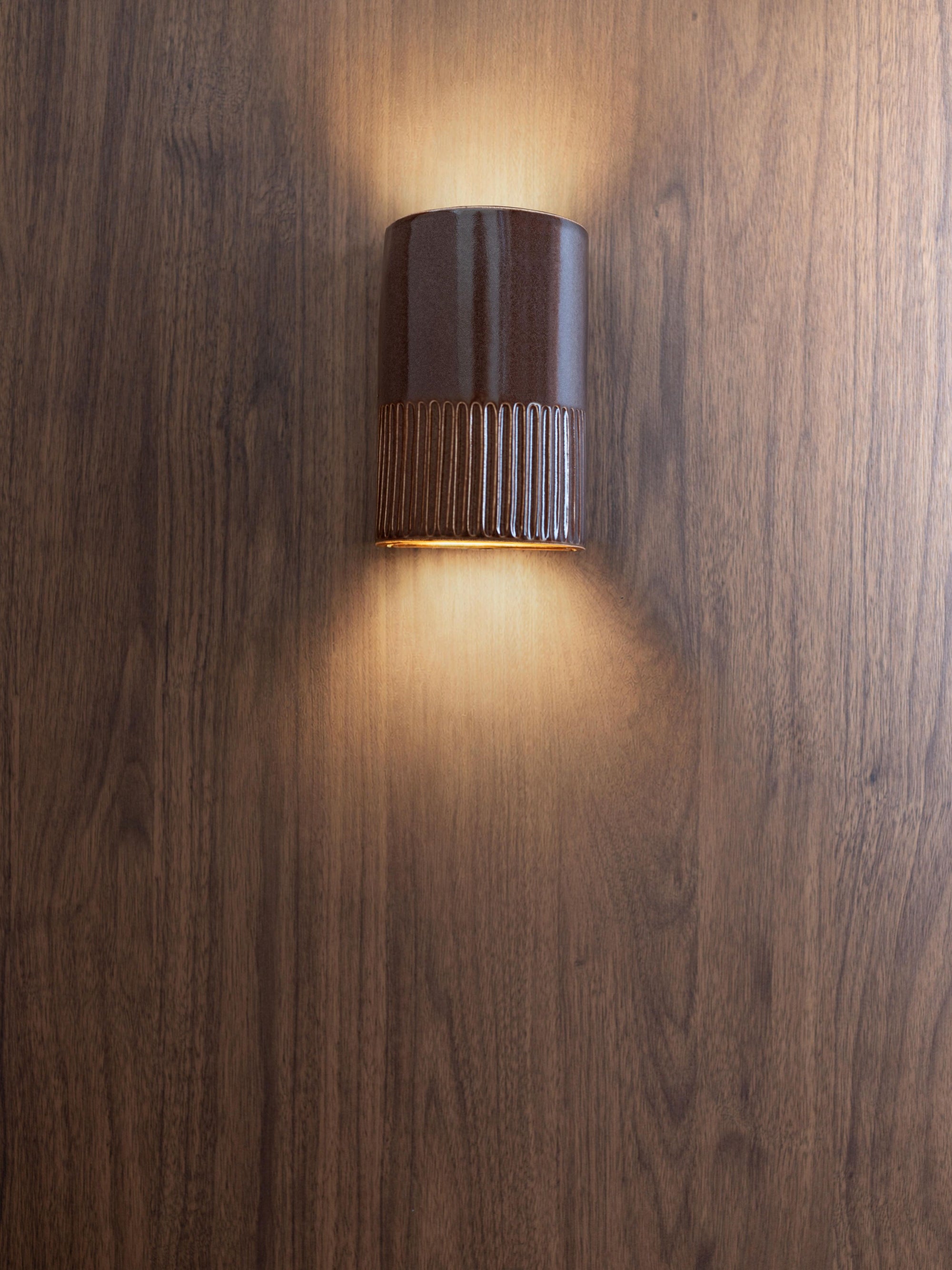 Choccy Milk | Day Short | Ceramic Wall Light