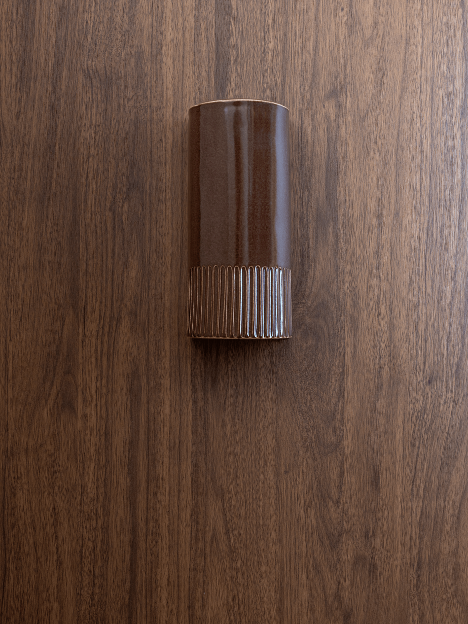 Choccy Milk | Day Tall | Ceramic Wall Light
