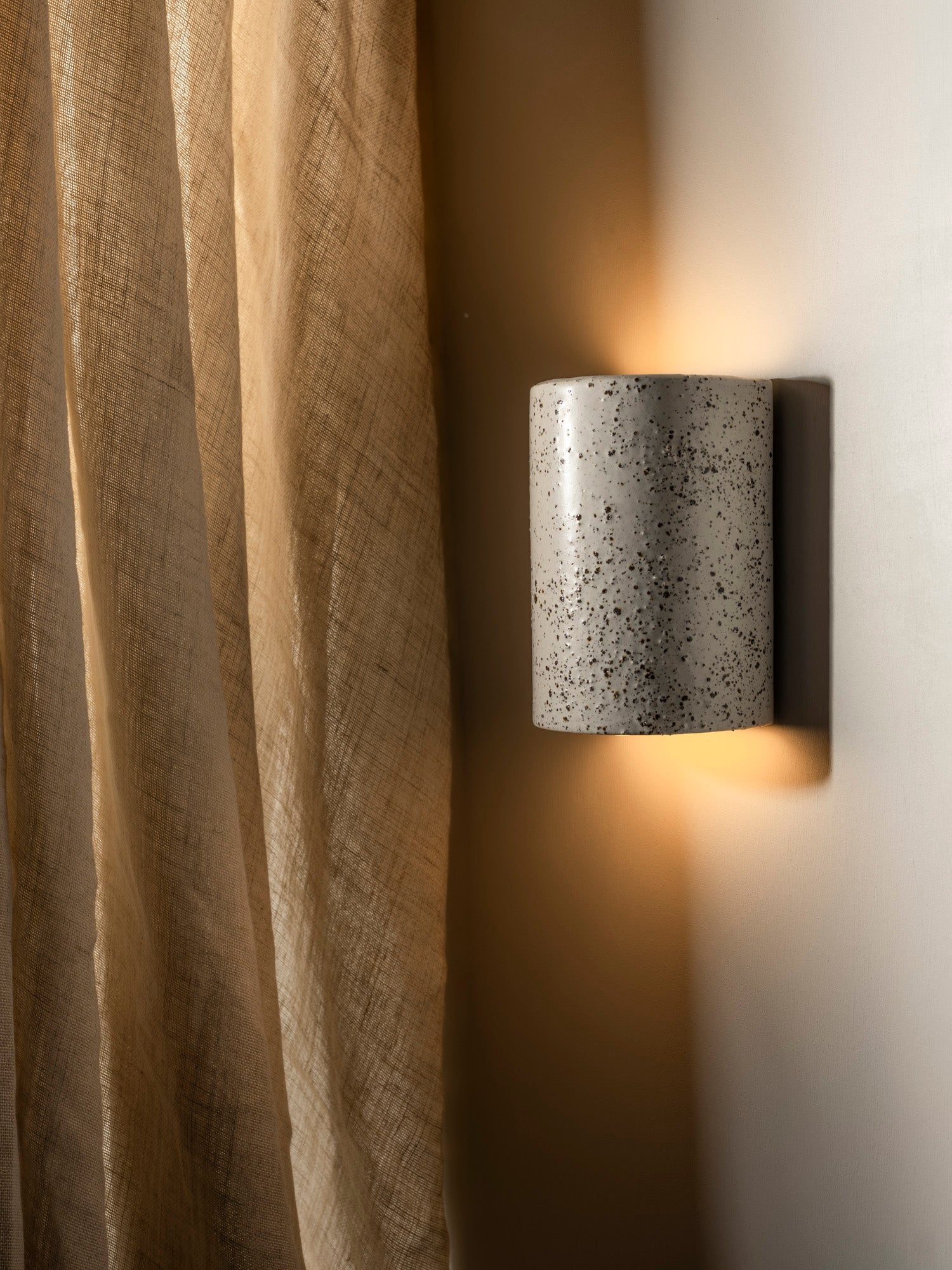 Dusk Short | Ceramic Wall Light