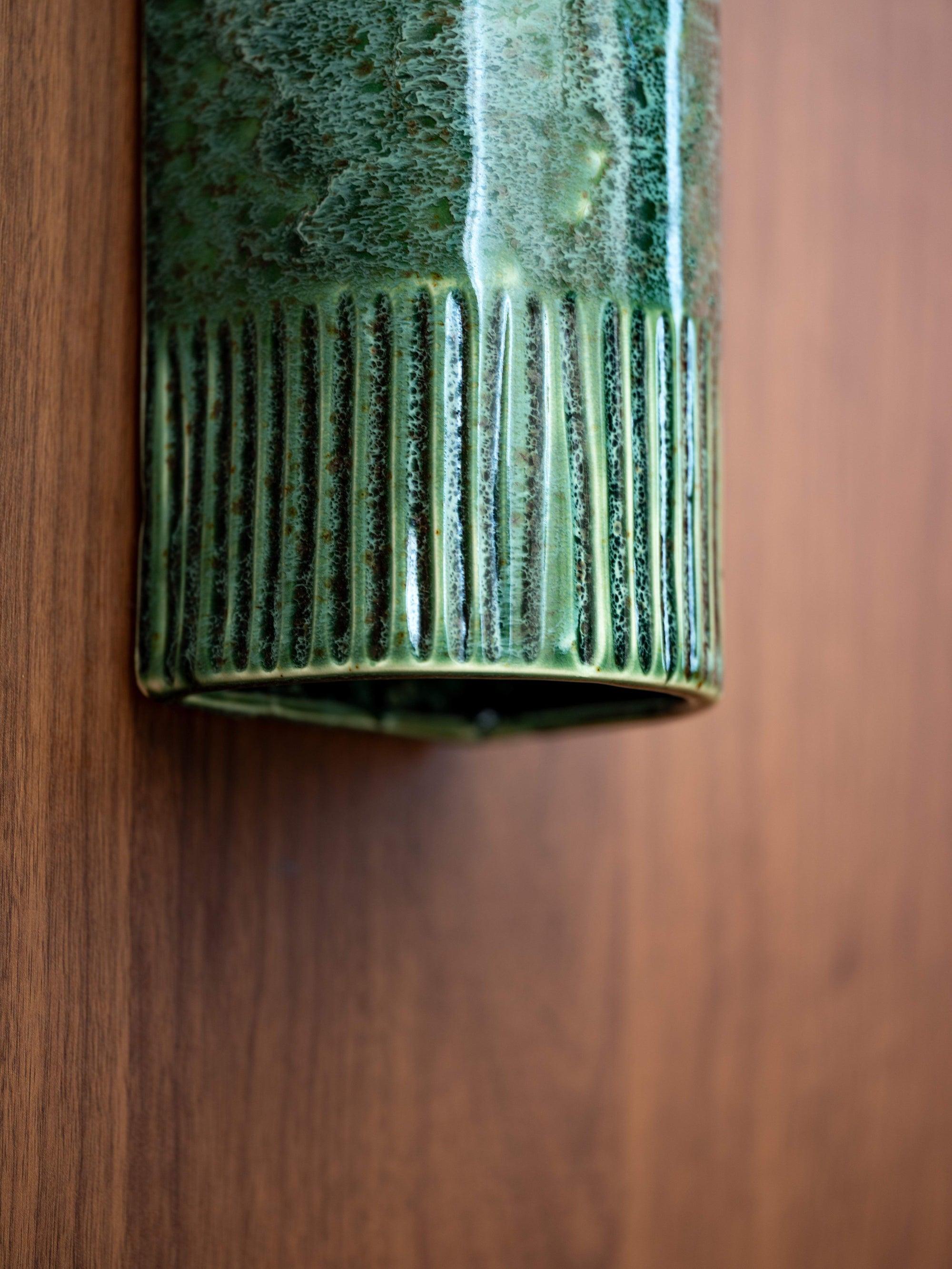 Pickled Olives | Day Tall | Ceramic Wall Light
