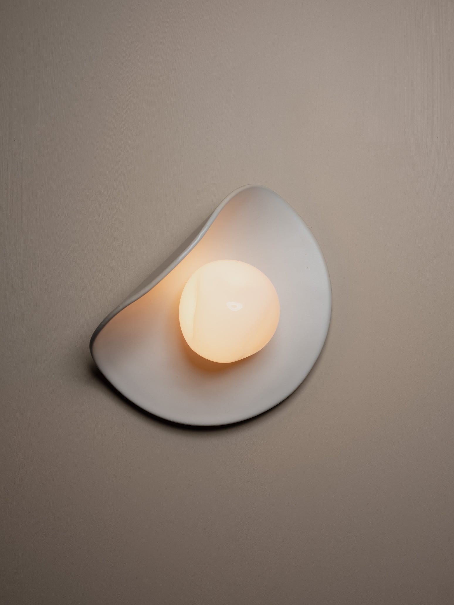 Pond | Glass & Ceramic Wall Light