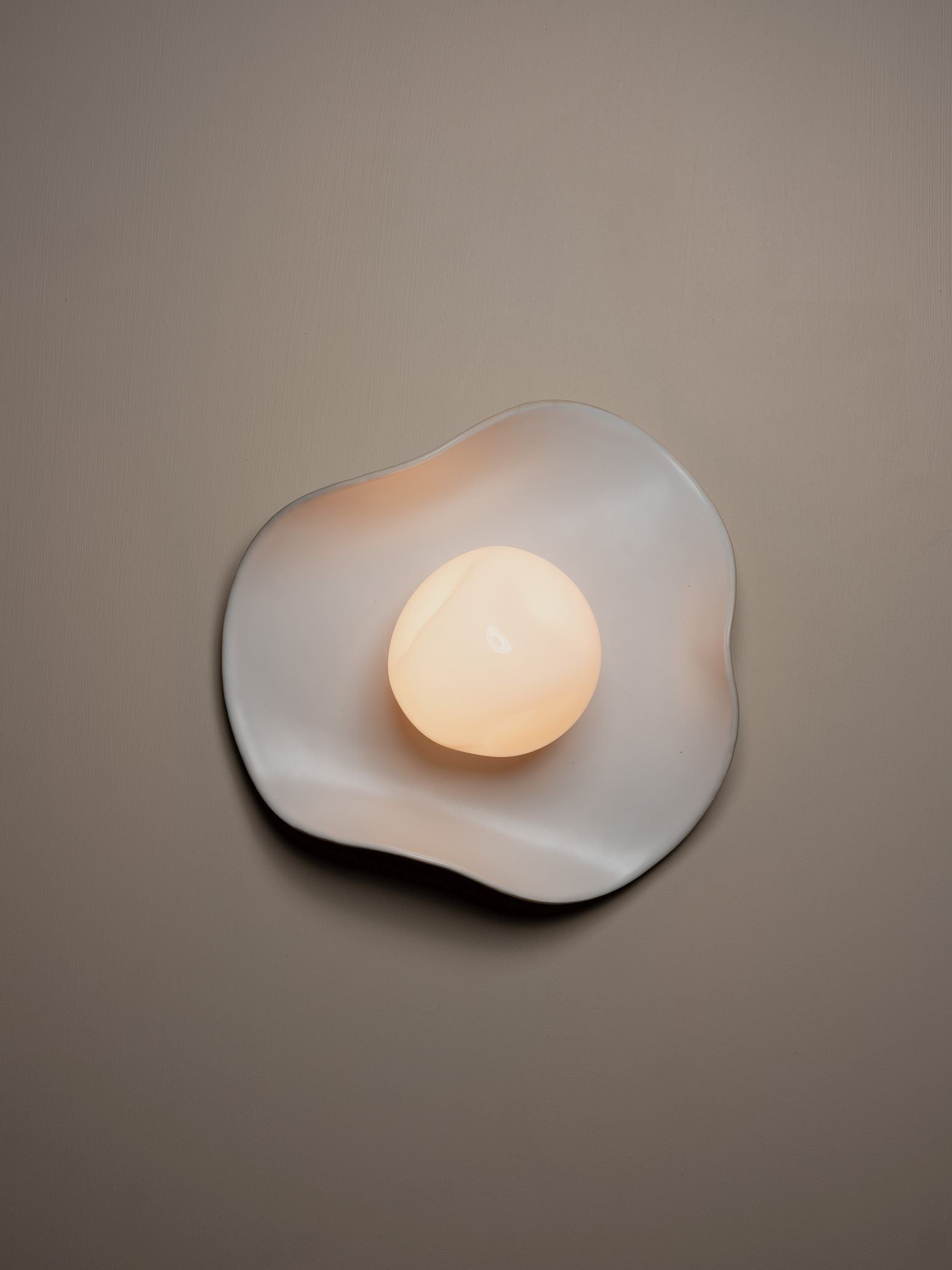 Puddle | Glass & Ceramic Wall Light