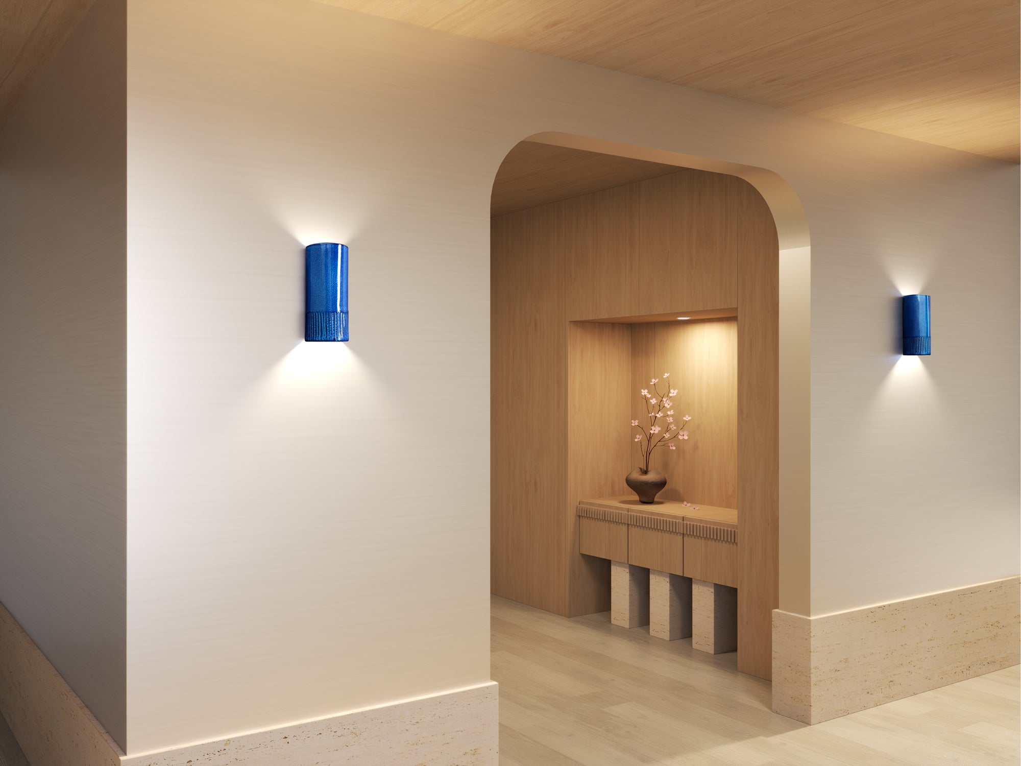 Snow Cone | Day Tall | Ceramic Wall Light