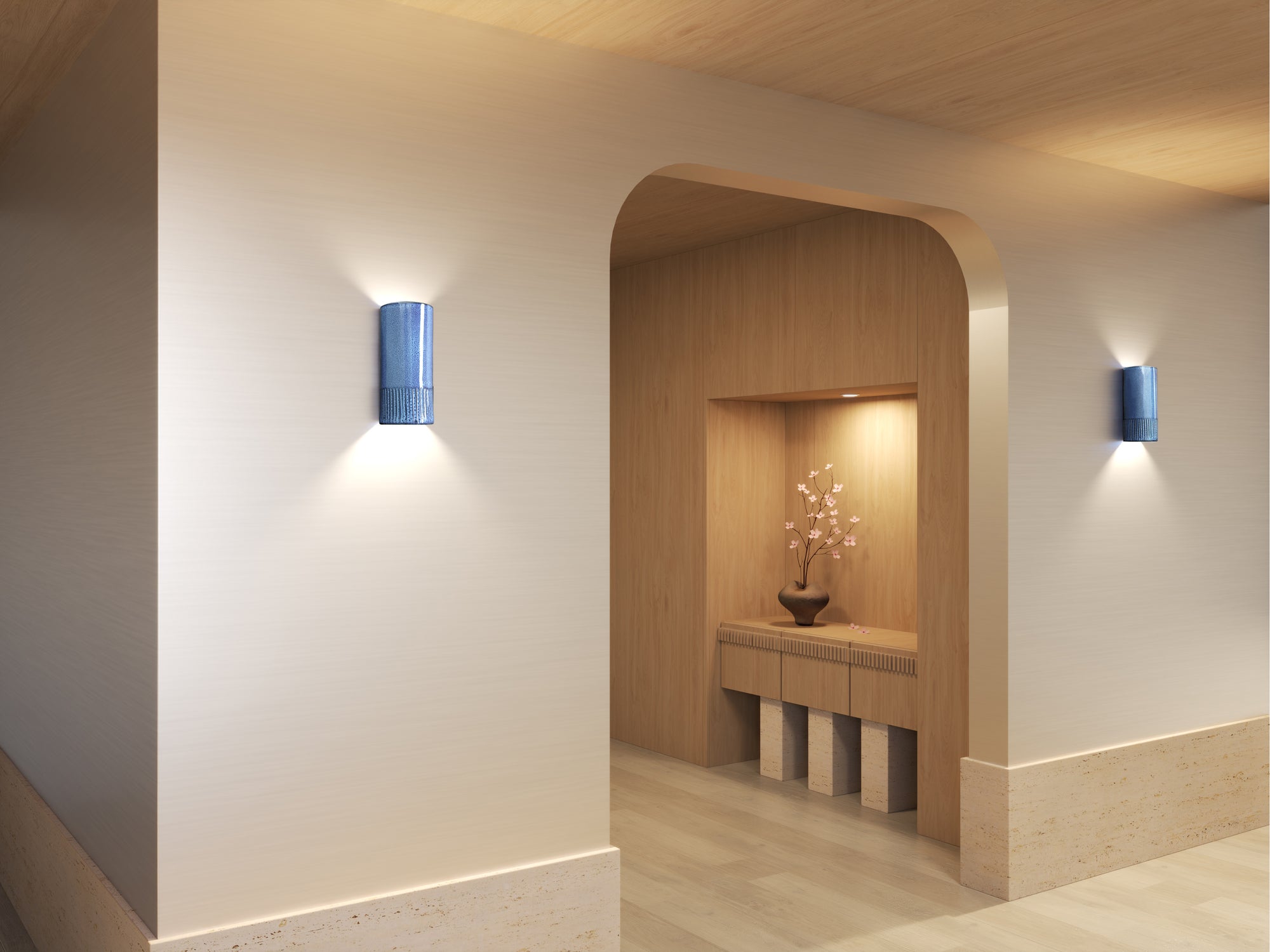 Snow Cone | Day Tall | Ceramic Wall Light