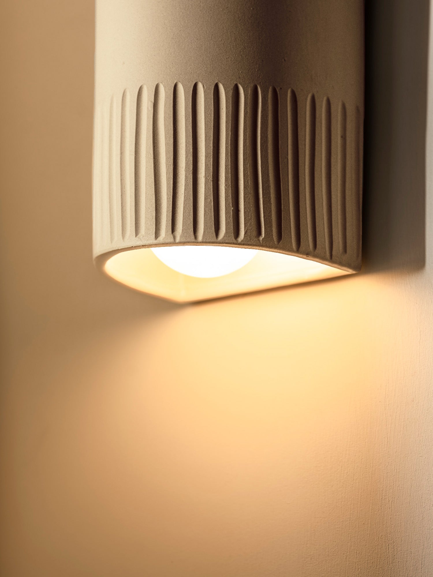 Stone Short | Ceramic Wall Light