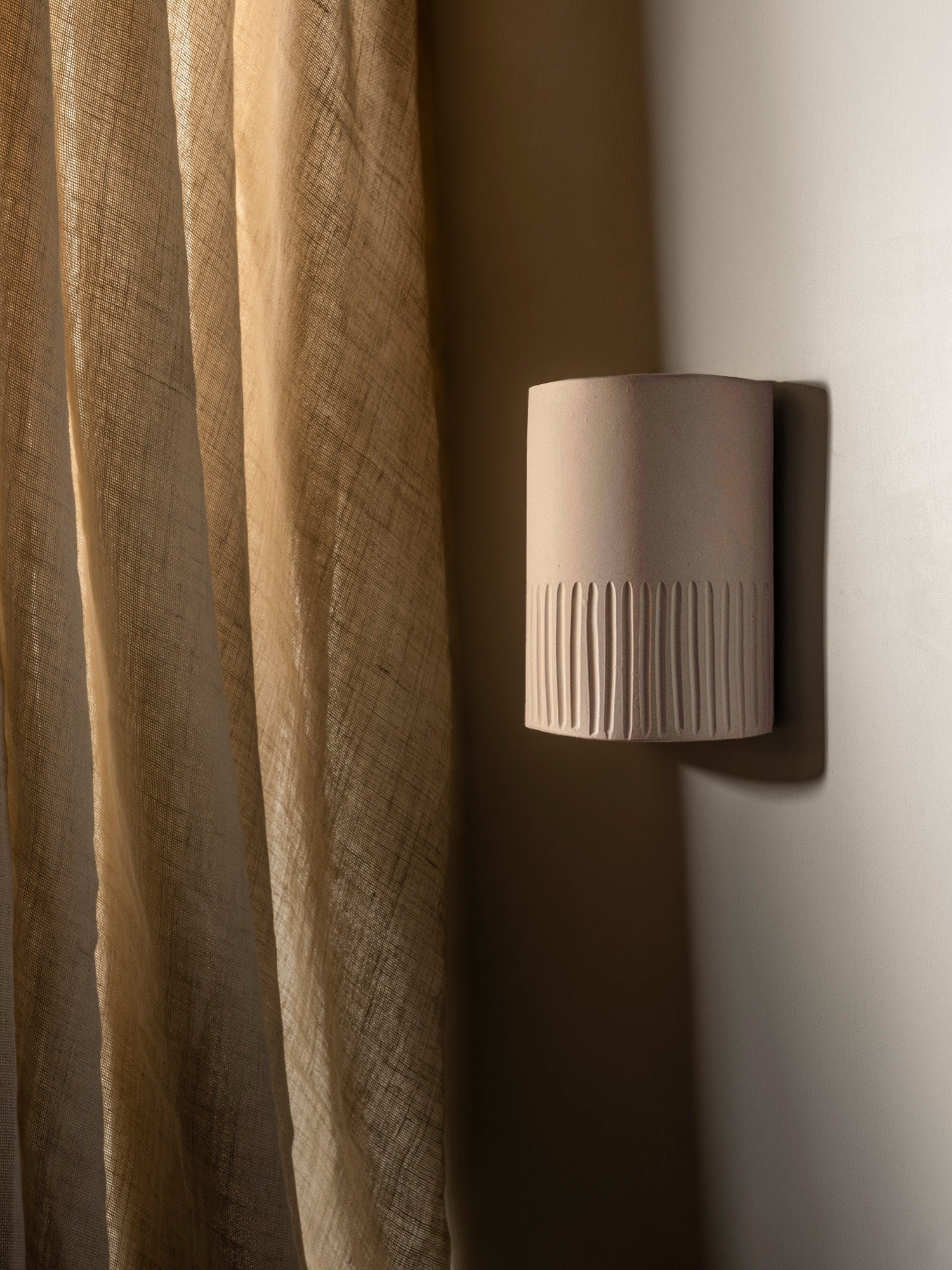 Stone Short | Ceramic Wall Light