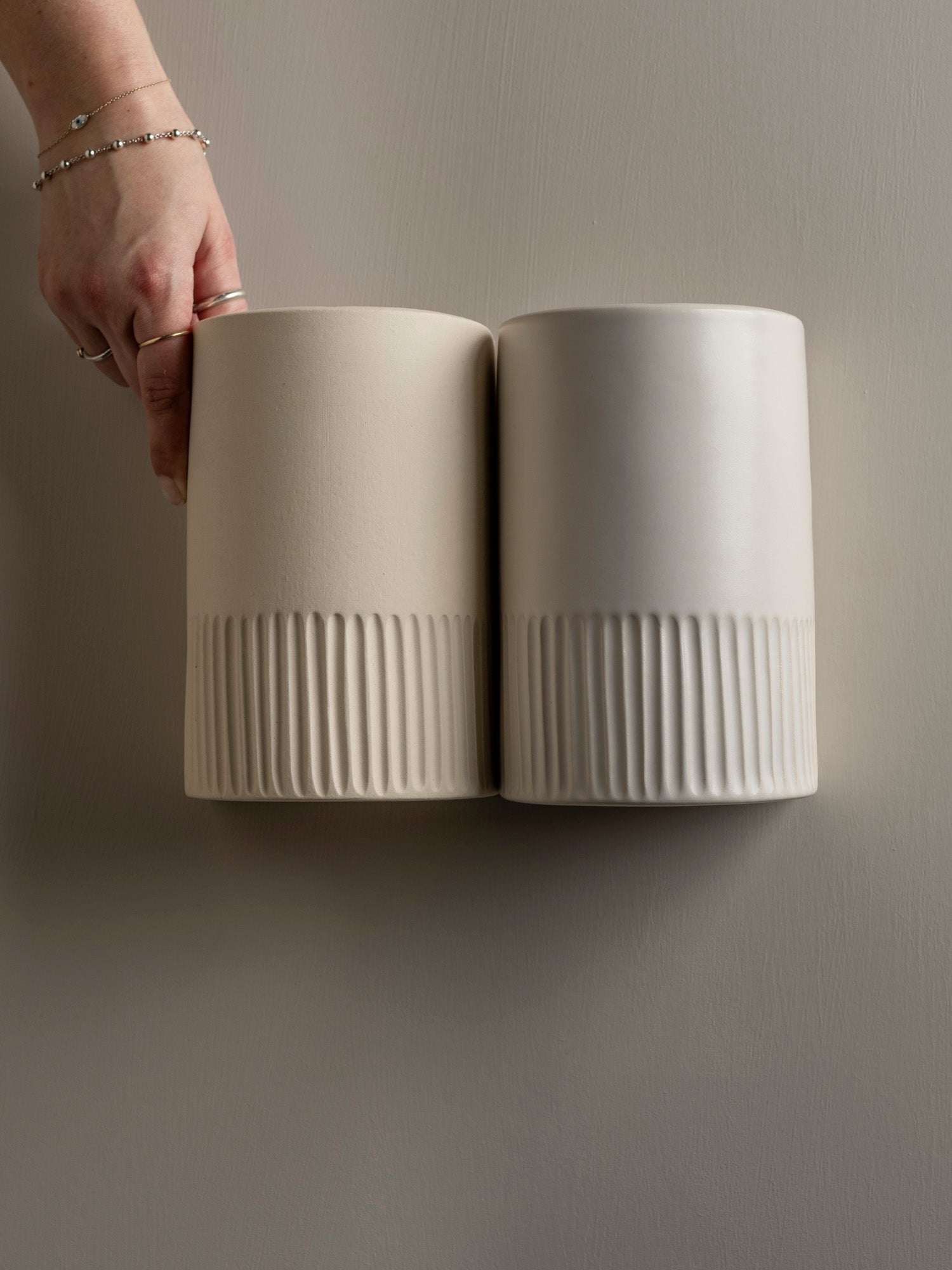 Stone Short | Ceramic Wall Light