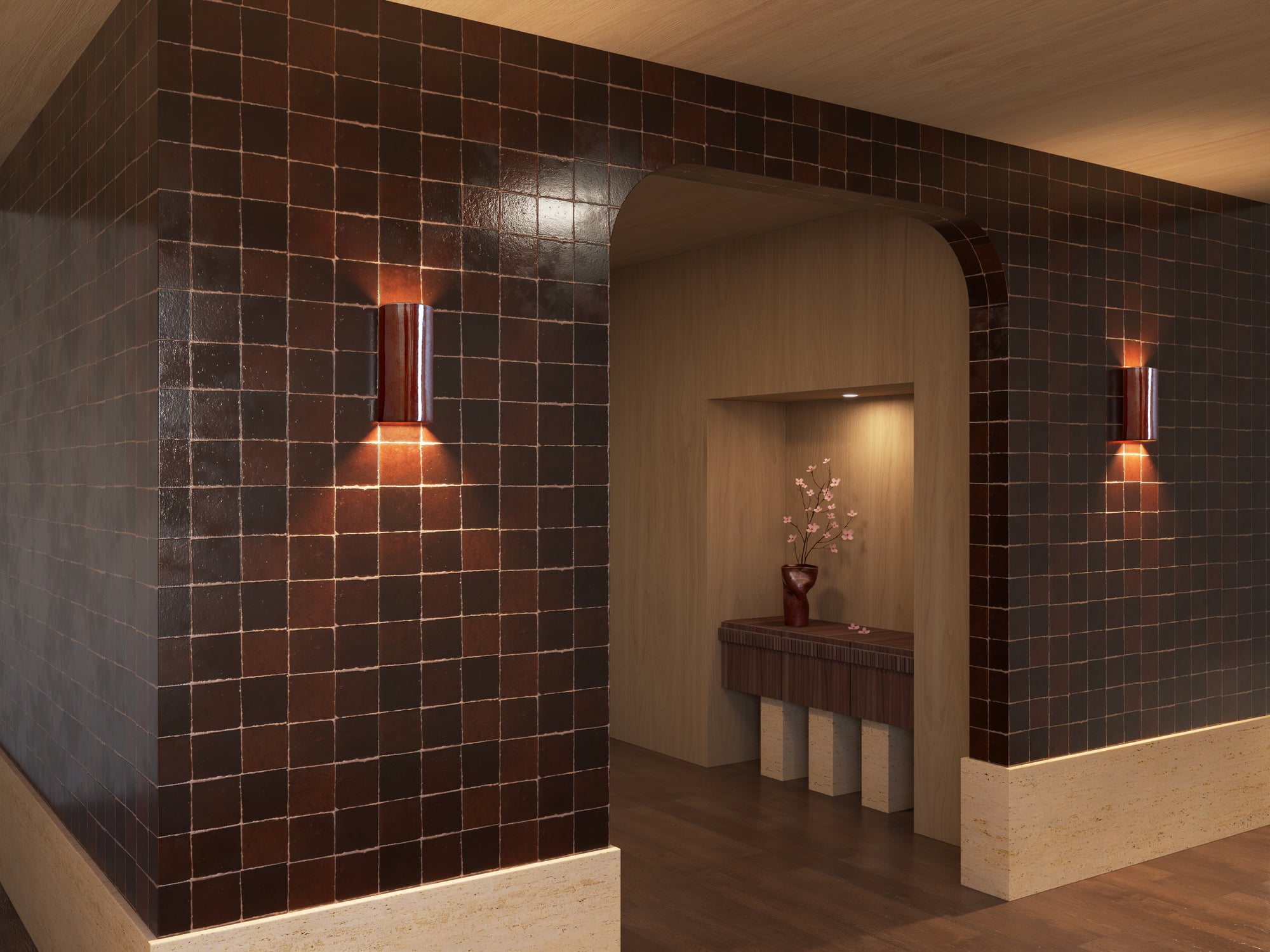 Tommy Jam | Dawn Tall | Ceramic Wall Light