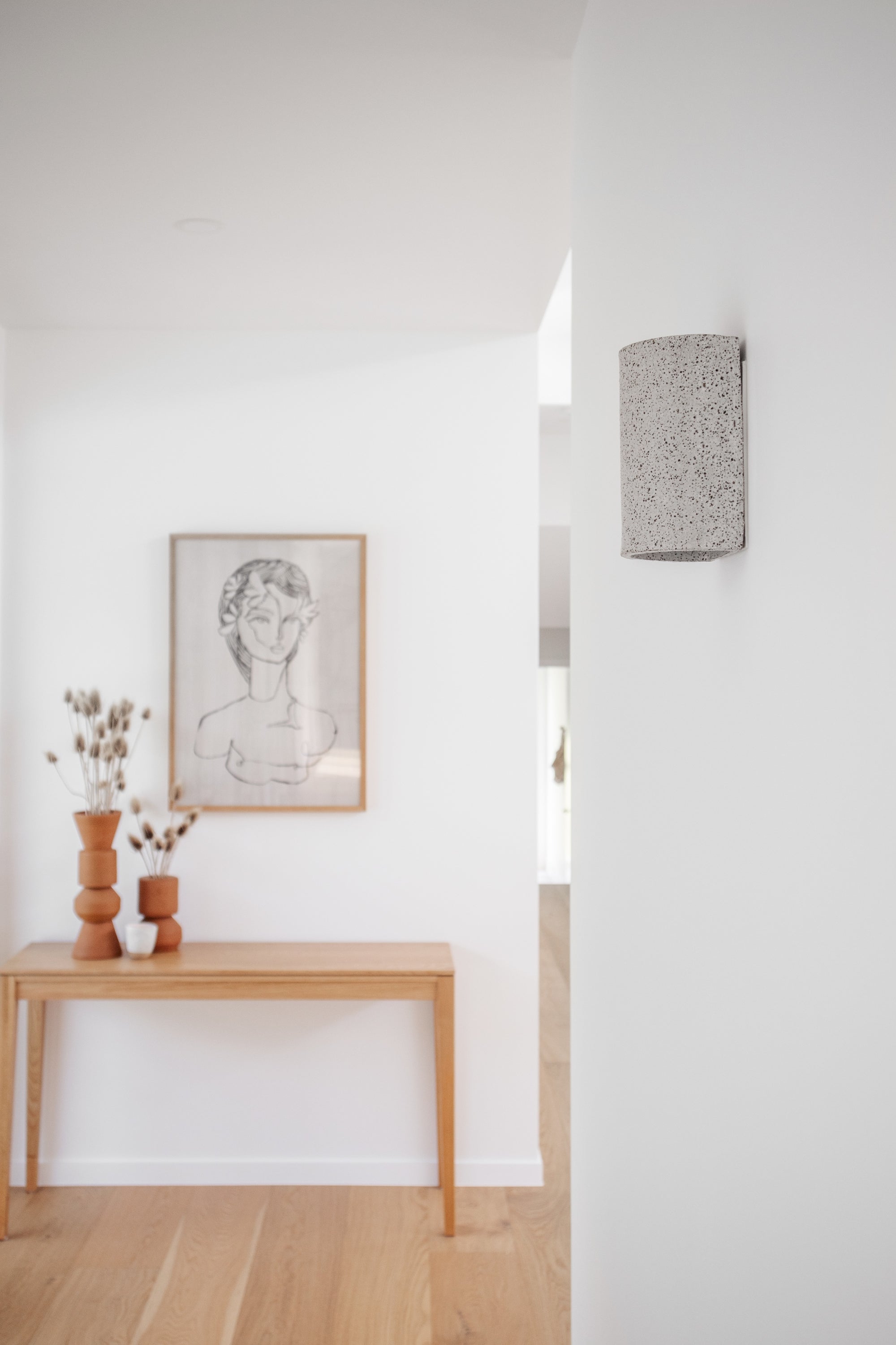 Dusk Short | Ceramic Wall Light