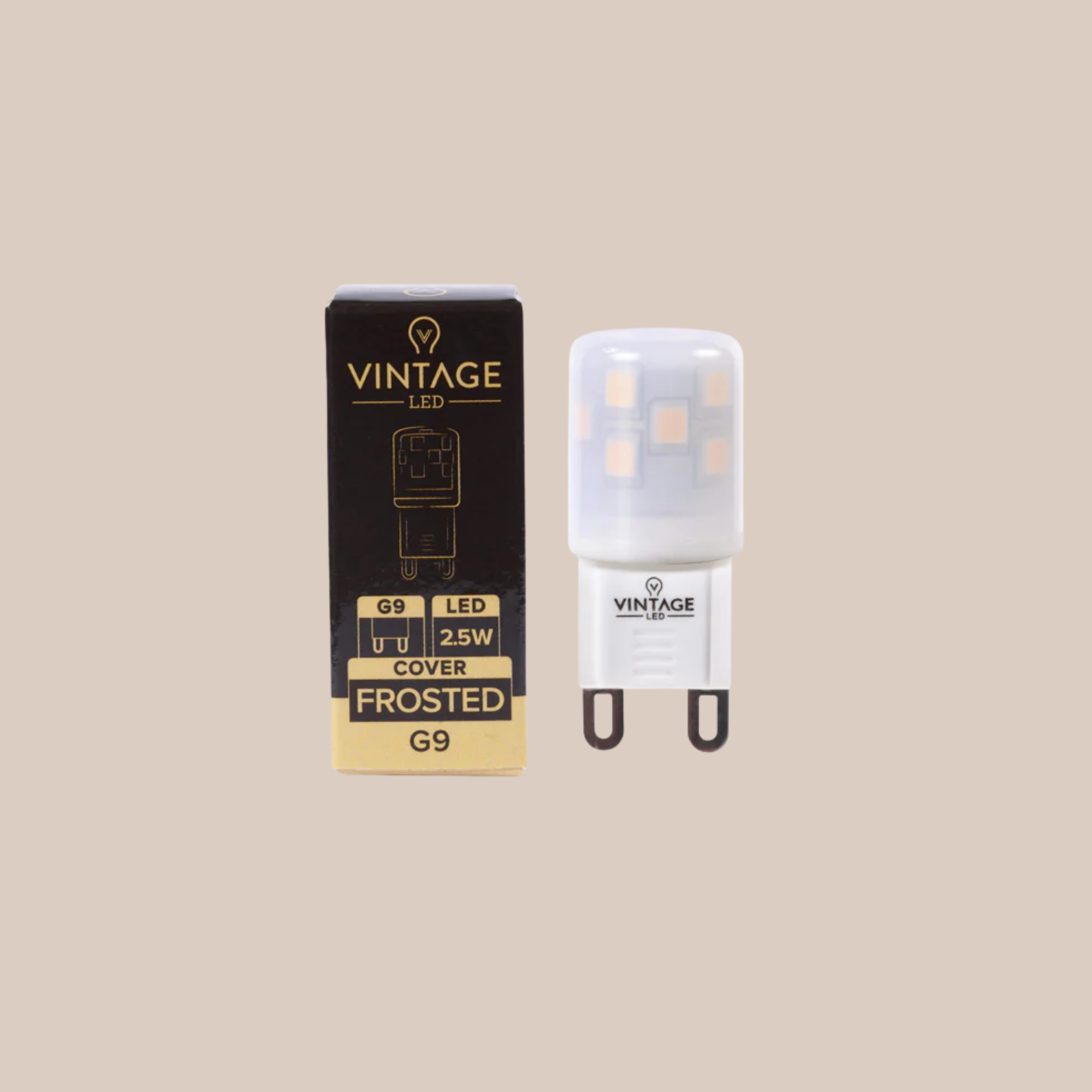 Single G9 2.5W 2700k Dimmable Globe