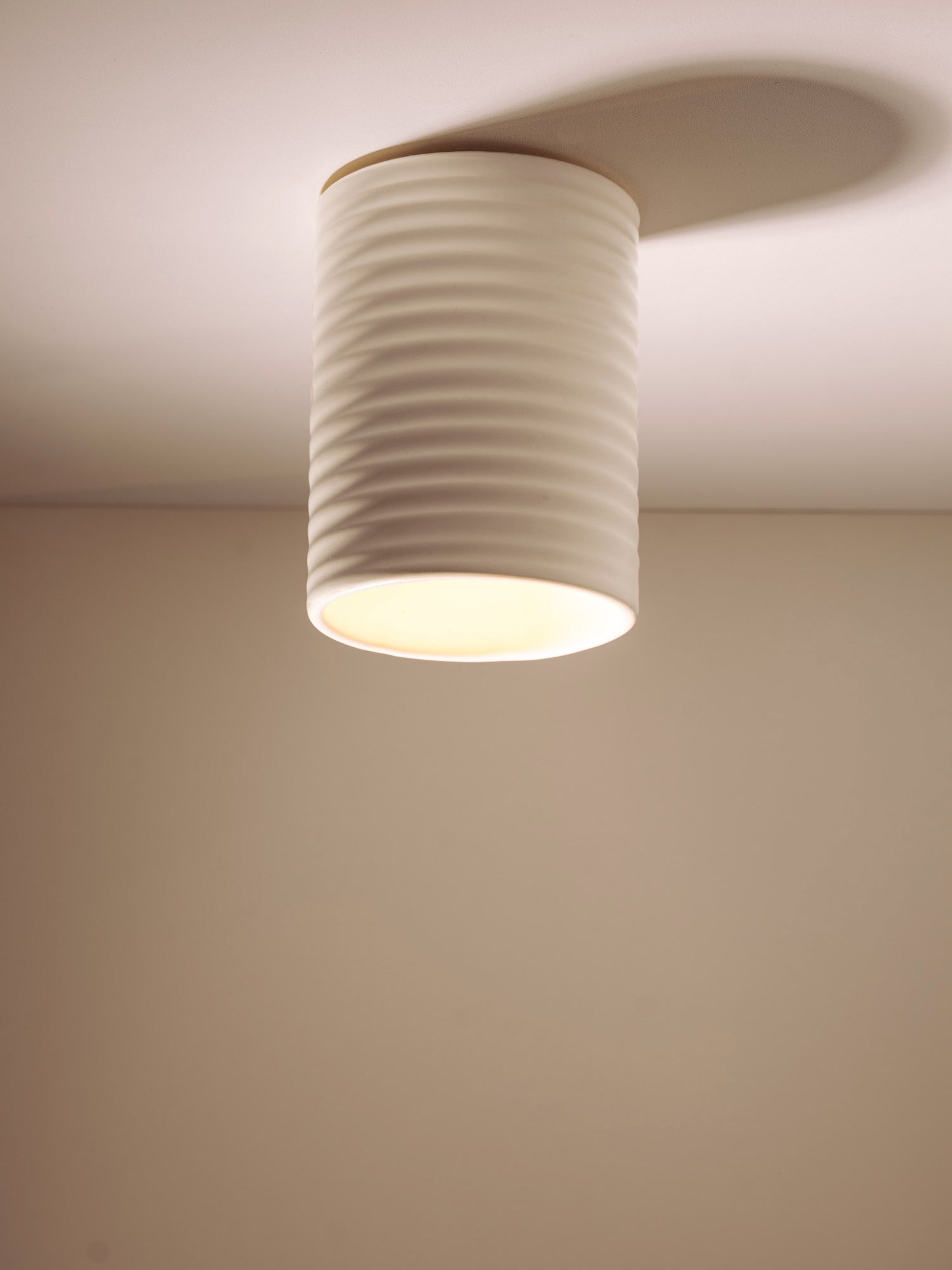 Wobbly Dawn Surface Mount | Ceramic Ceiling Light