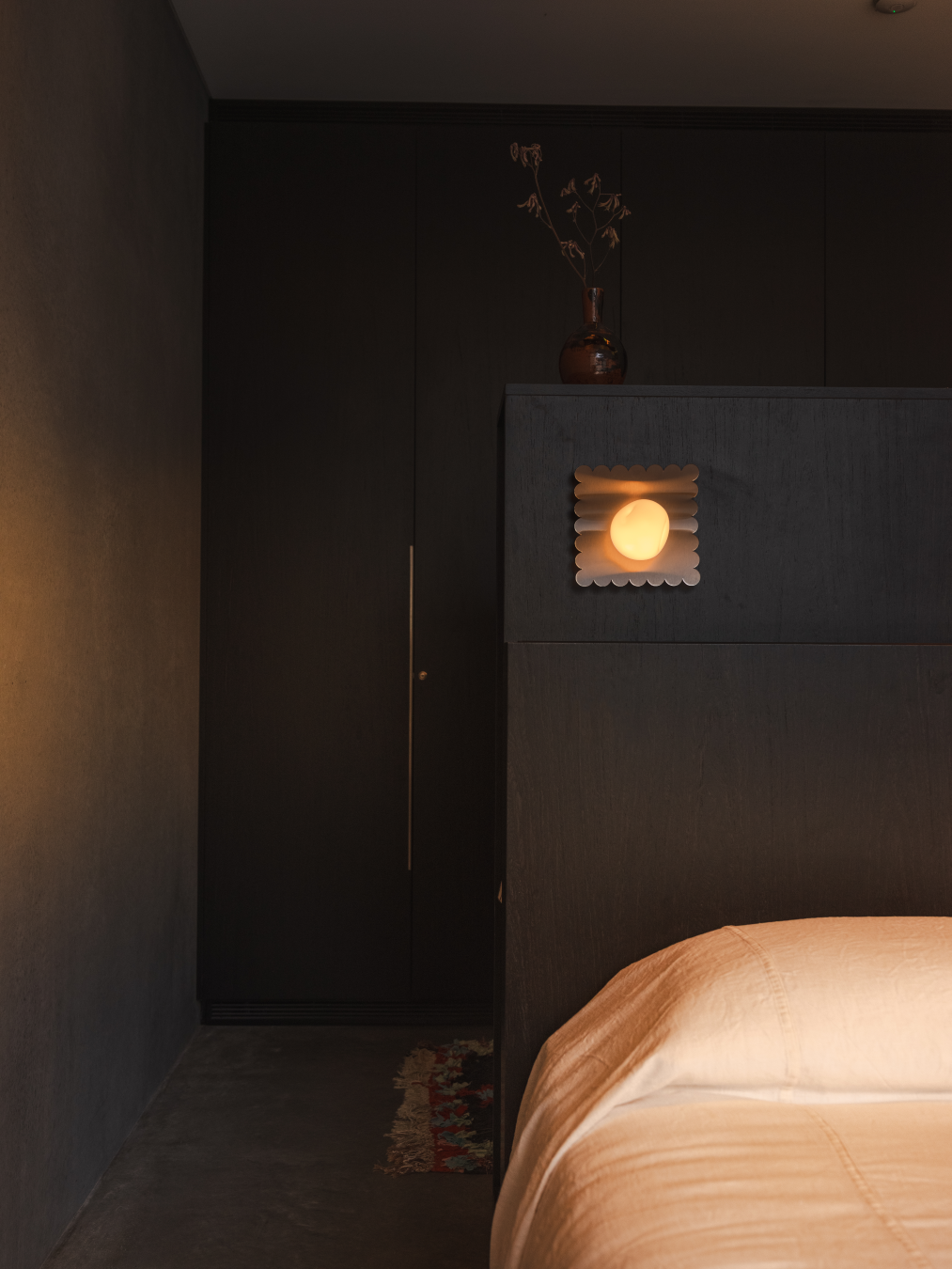 Wave | Glass & Stainless Steel Wall Light