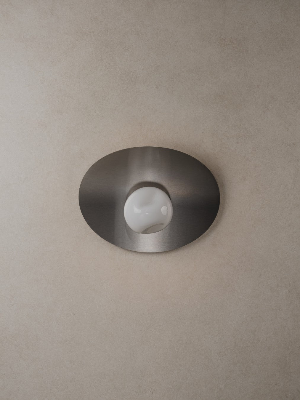 Wink | Glass & Stainless Steel Wall Light